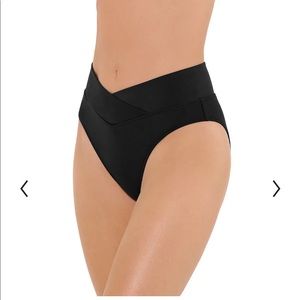 High-Waist Cheeky Swim Bottoms size Large